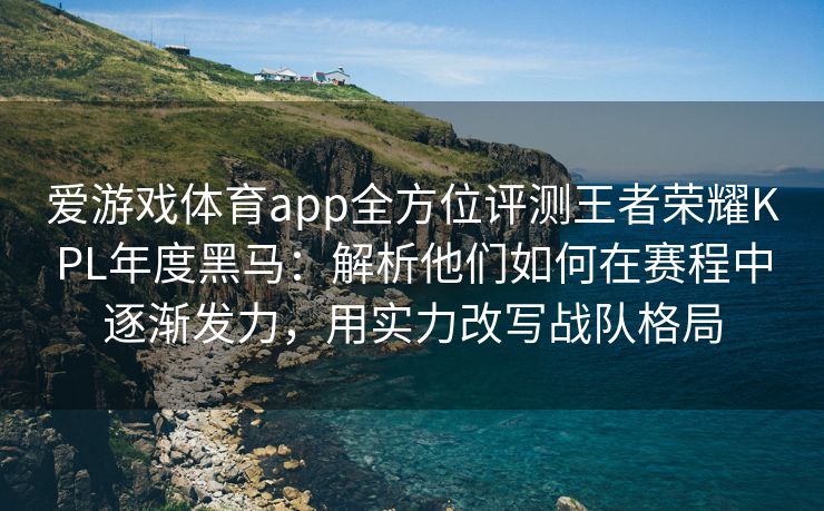 爱游戏体育app全方位评测王者荣耀KPL年度黑马：解析他们如何在赛程中逐渐发力，用实力改写战队格局